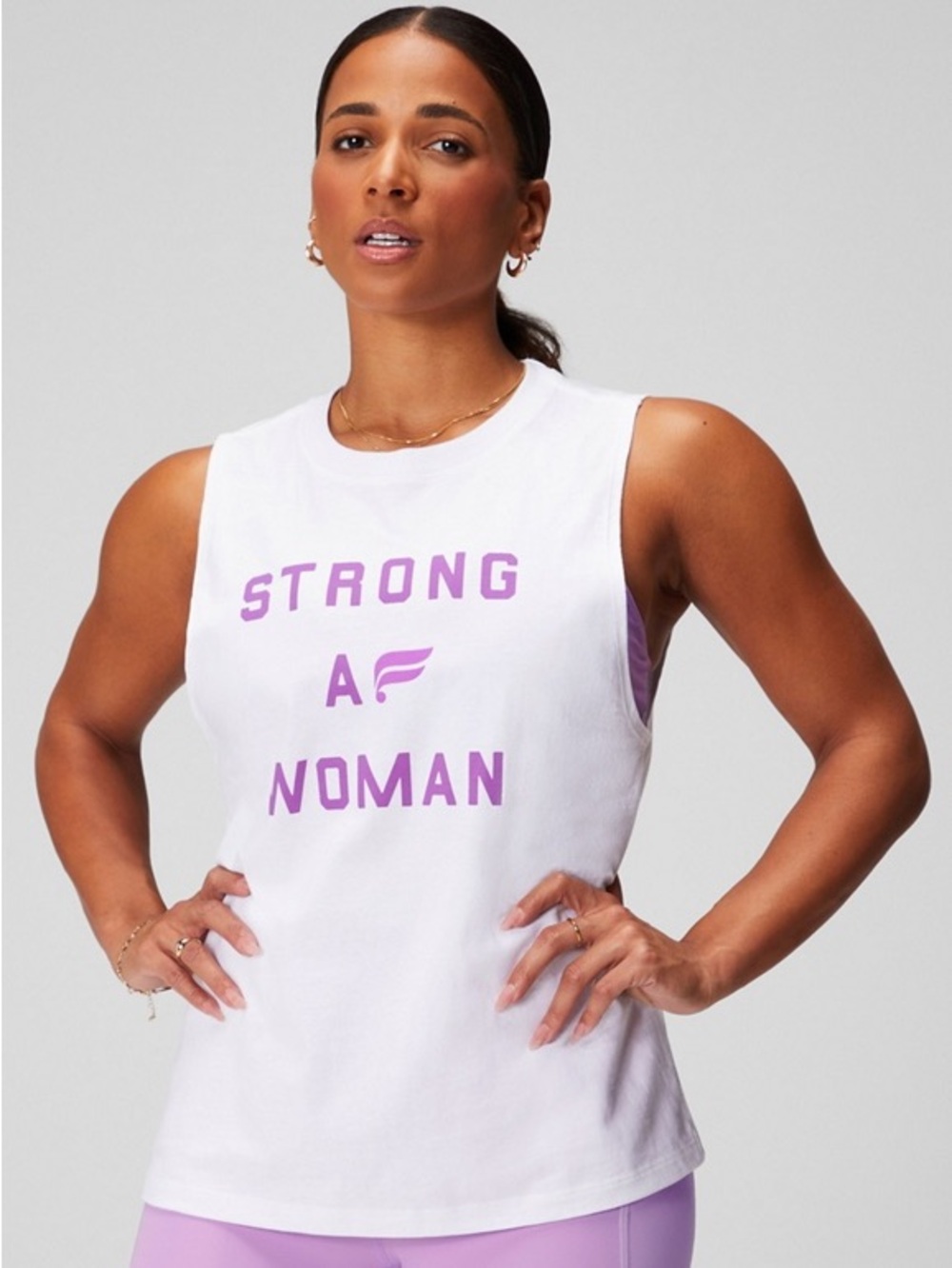 International Women’s Day Fabletics Muscle Tank
